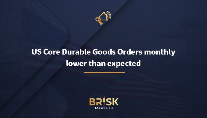 US Core Durable Goods Orders monthly