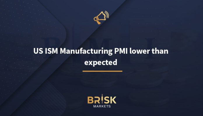 US ISM Manufacturing PMI