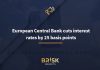 Monetary Policy Statement: ECB cuts interest rates by 25 basis points ECB