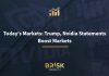 Today’s Markets: Trump, Nvidia Statements Boost Markets Markets
